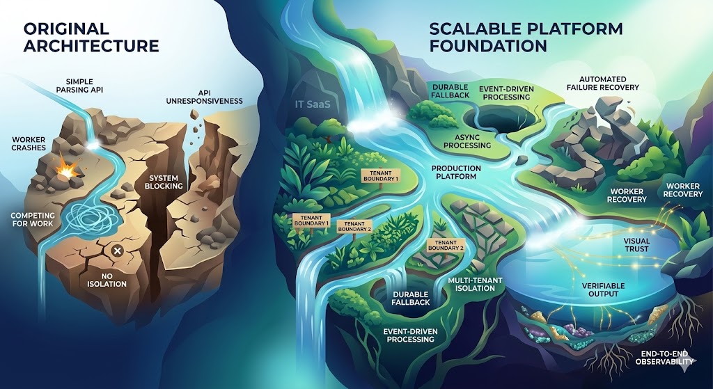 From Parsing API to Production Platform